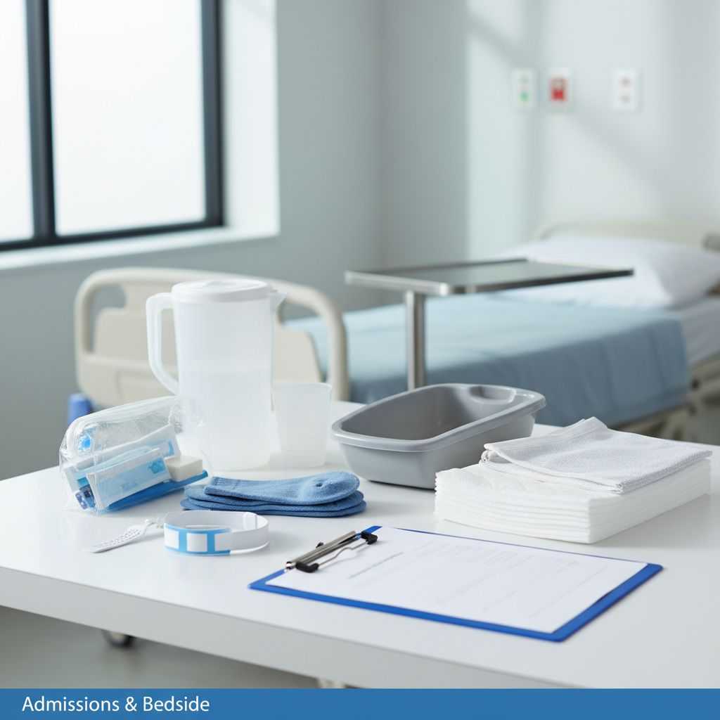What Goes Into a Standard Patient Admissions Kit?