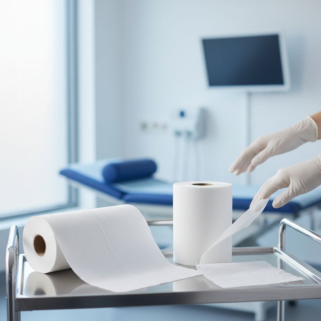 When to Use Exam Drape Sheets vs. Table Paper