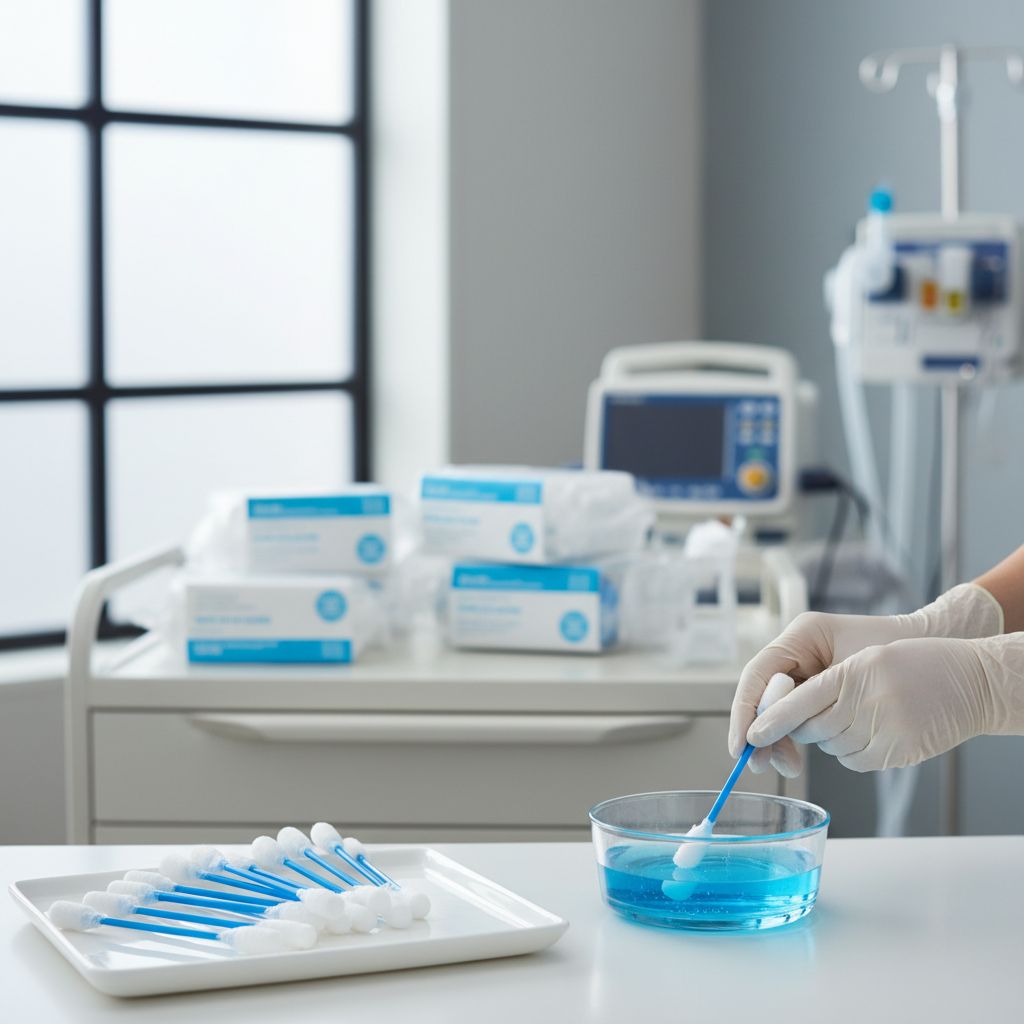 Oral Swabs for ICU and Ventilated Patients