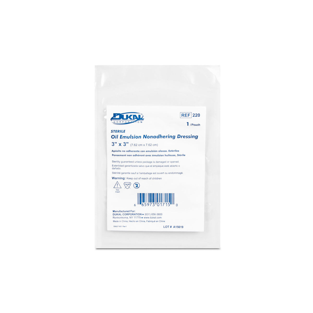 Dukal Alba Permeable Non-Adhering Dressings - 1/PK – image 3
