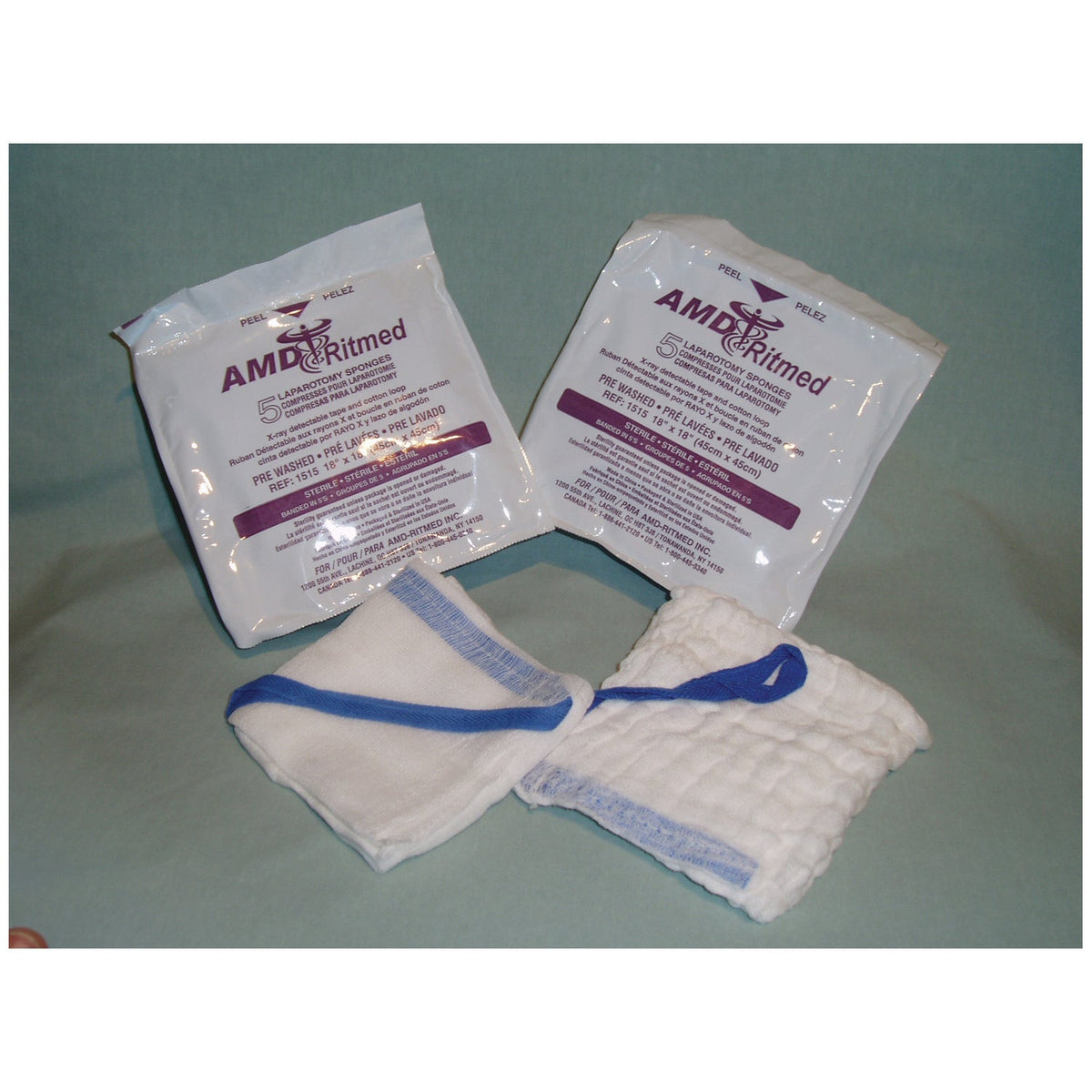 Amd Medicom Laparotomy Sponges - Tub Packaging
