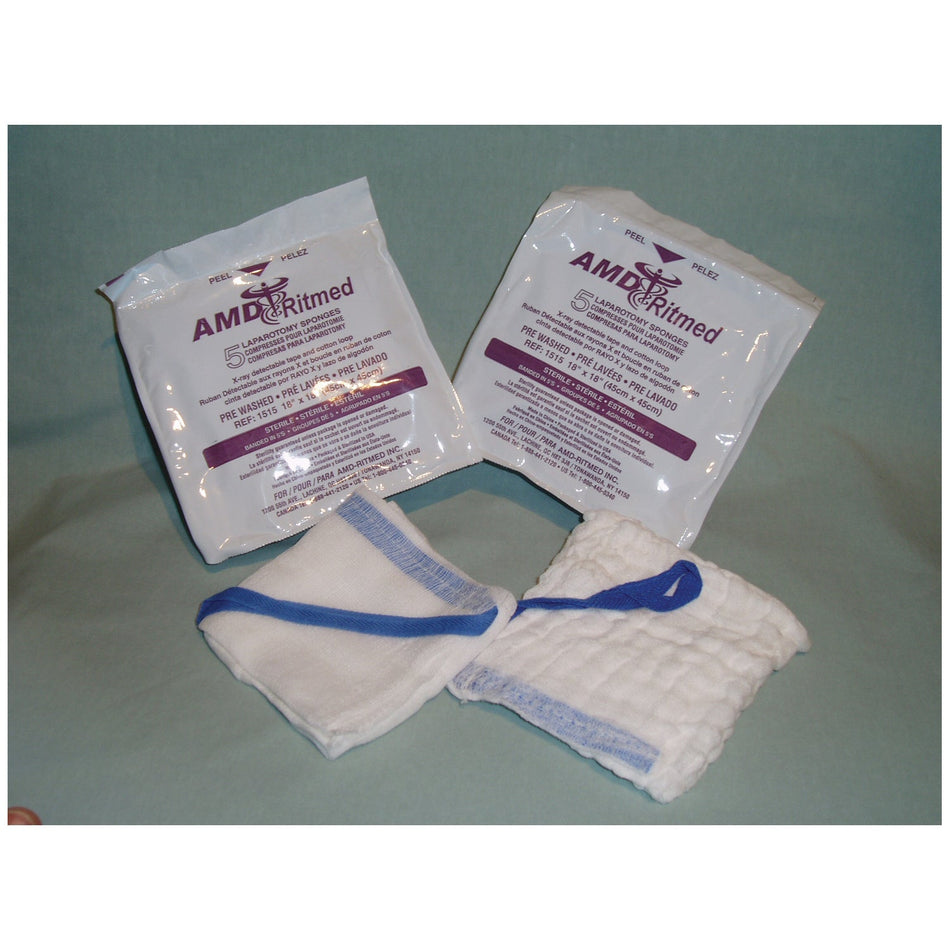 Amd Medicom Laparotomy Sponges - Tub Packaging