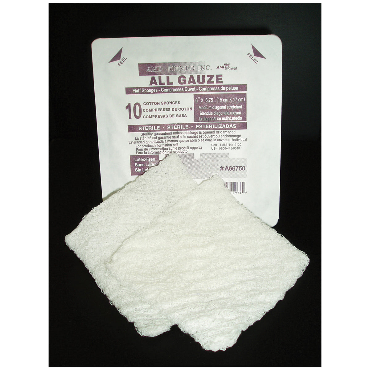 Amd Medicom Fluff Sponges
