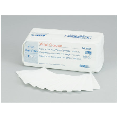 Amd Medicom Vital-Gauze Multi-Purpose Gauze Sponges - Non-Sterile