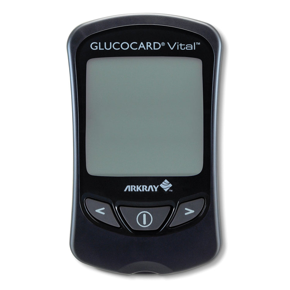 Arkray Glucocard Vitaltm Blood Glucose Monitoring System - Black Meter Kit