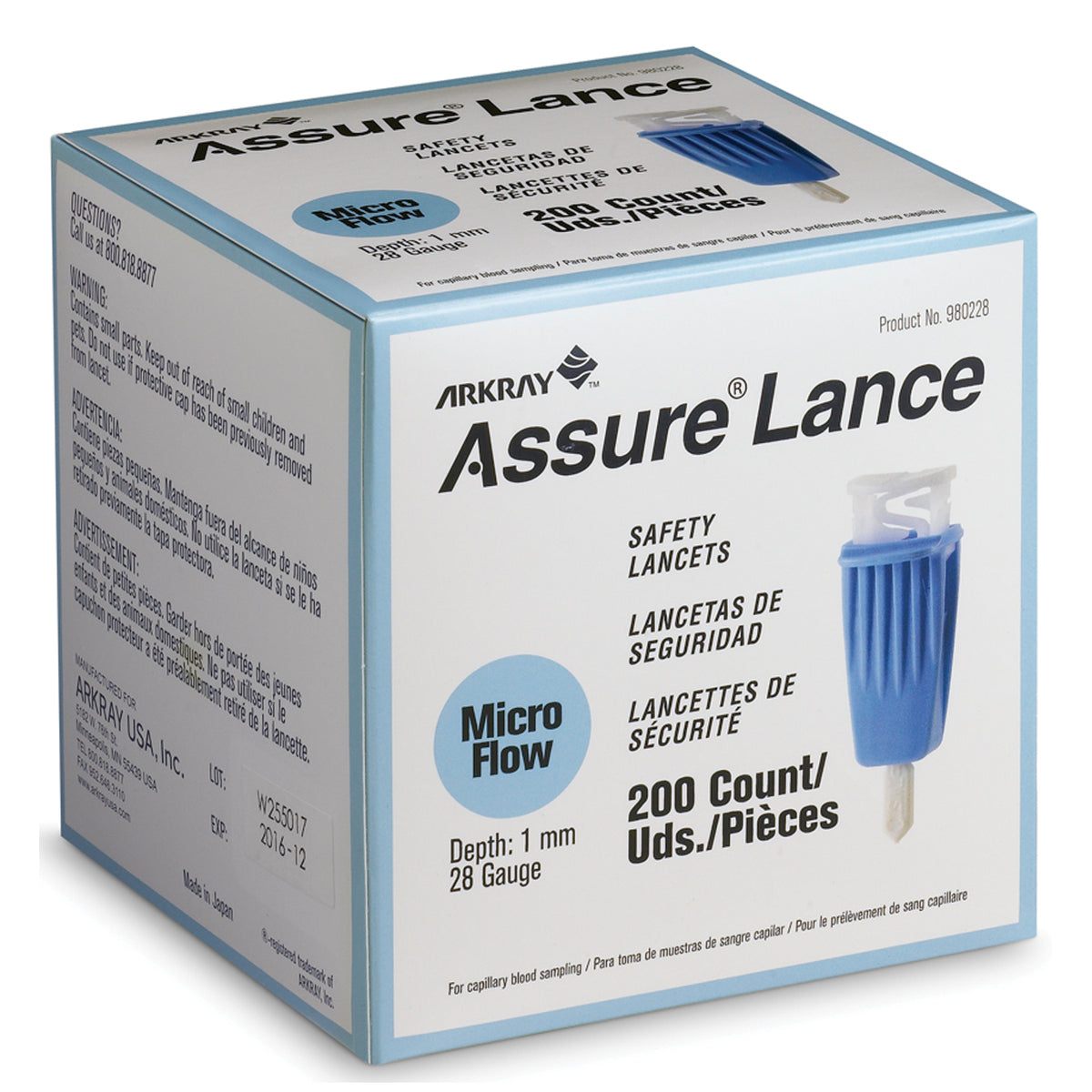Arkray Assure Lance Safety Lancets - 28G – image 2