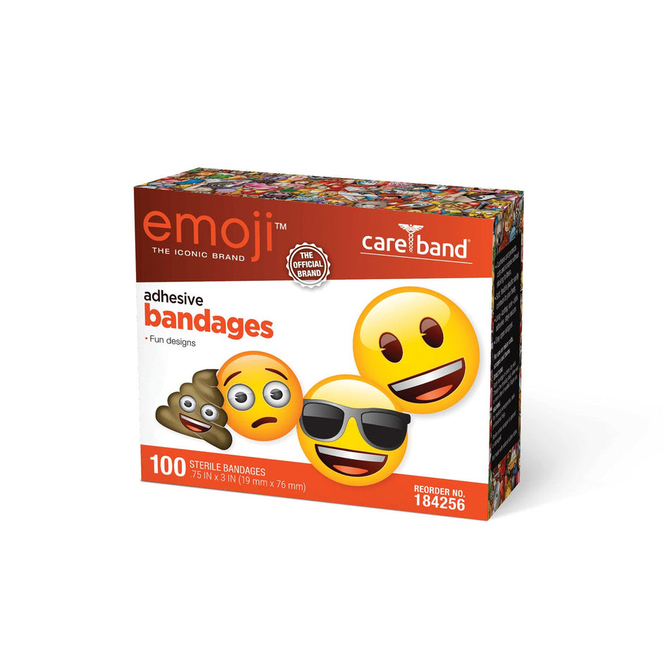 Aso Carebandtm Decorated Bandages - Emoji