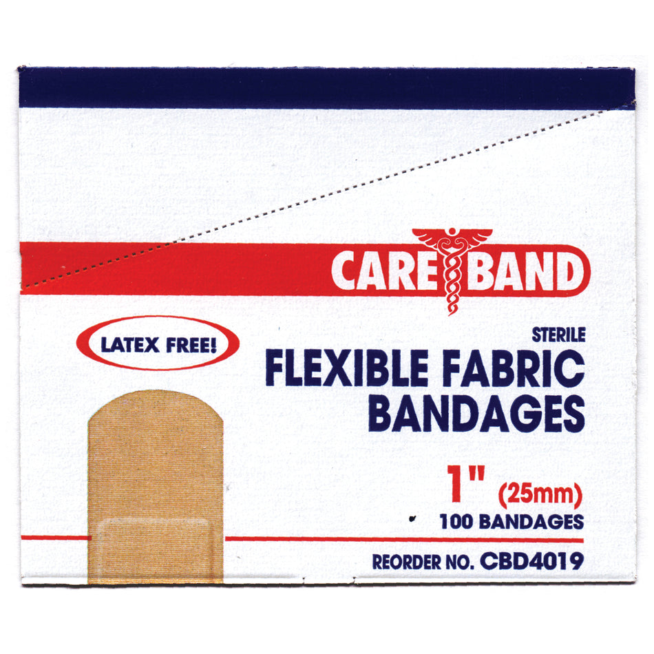 Aso Carebandtm Fabric Adhesive Strip Bandages - Strip