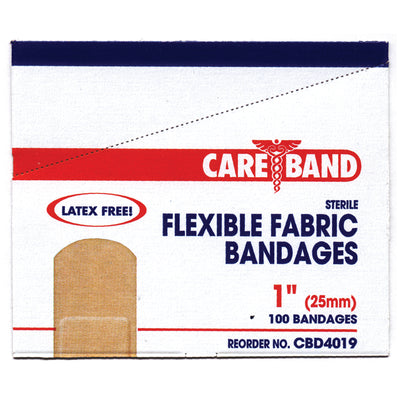 Aso Carebandtm Fabric Adhesive Strip Bandages - Knuckle