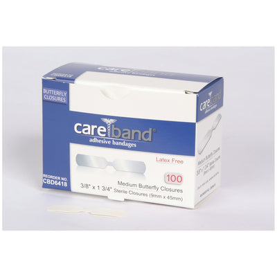 Aso Carebandtm Butterfly Closure Bandages