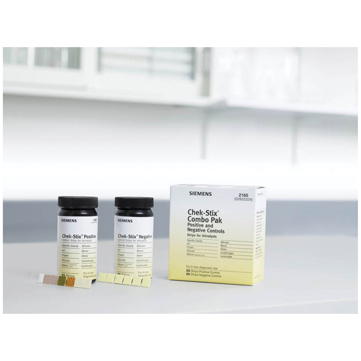 Siemens Reagent & Control Strips - Chek-Stix® Urinalysis Strips