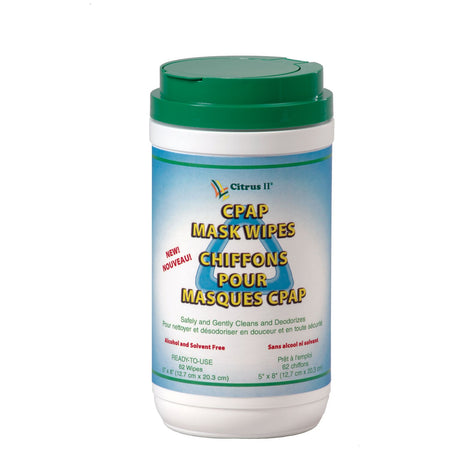 Beaumont Citrus II CPAP Mask Cleaner - Wipes