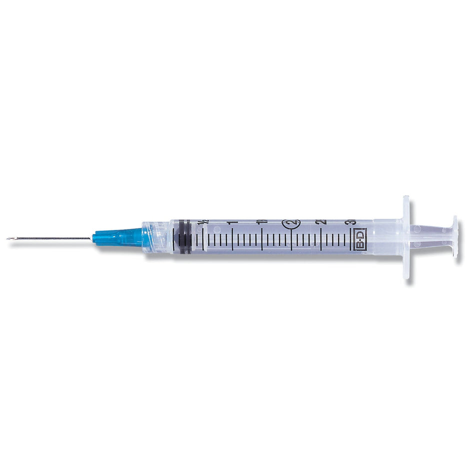 BD 3 ML Syringes & Needles - Syringe/Needle Combinations (21G)