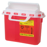 BD Patient Room Sharps Collectors - Next Generation, Counter Balanced Door, 5.4 Qt