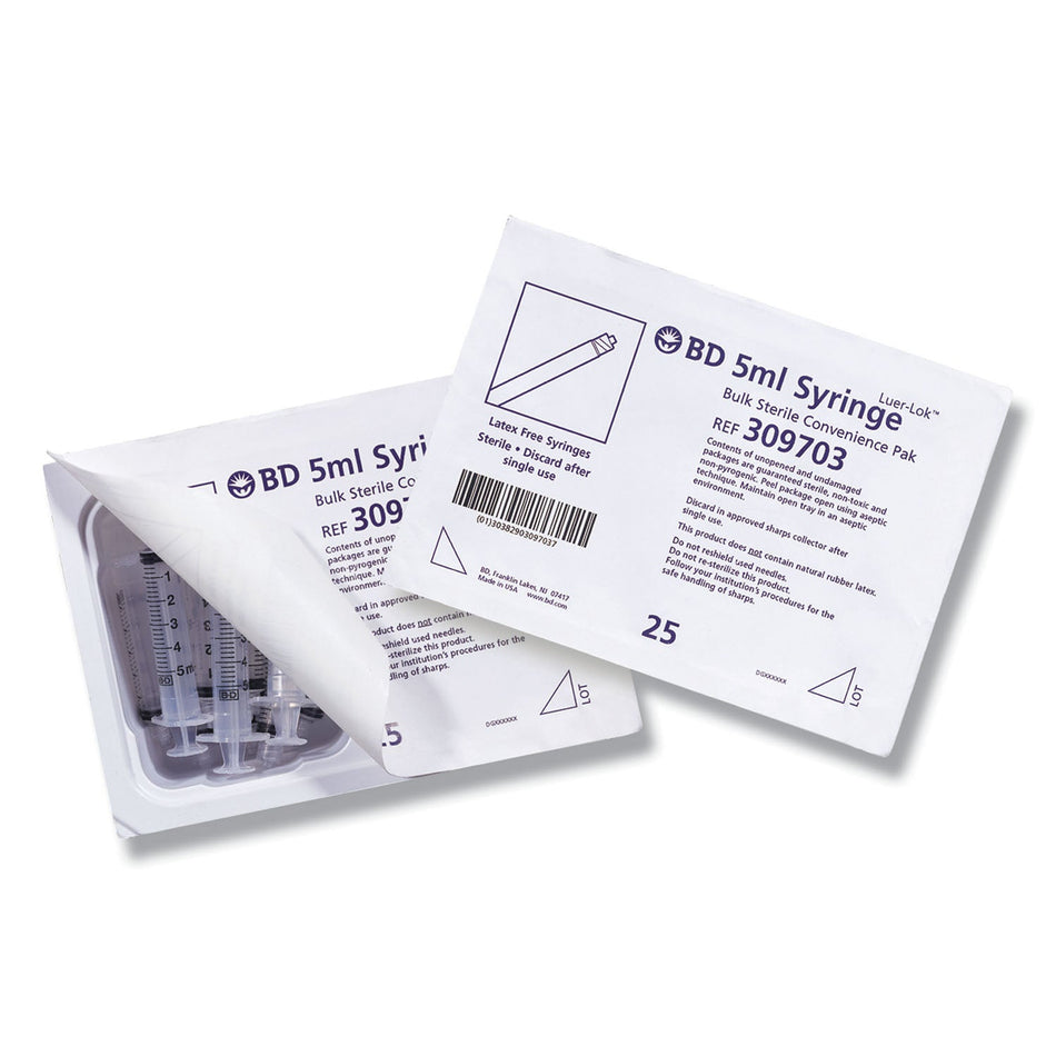 BD 30 ML Syringes - Luer-Lok™ Tip - Convenience Pack Tray