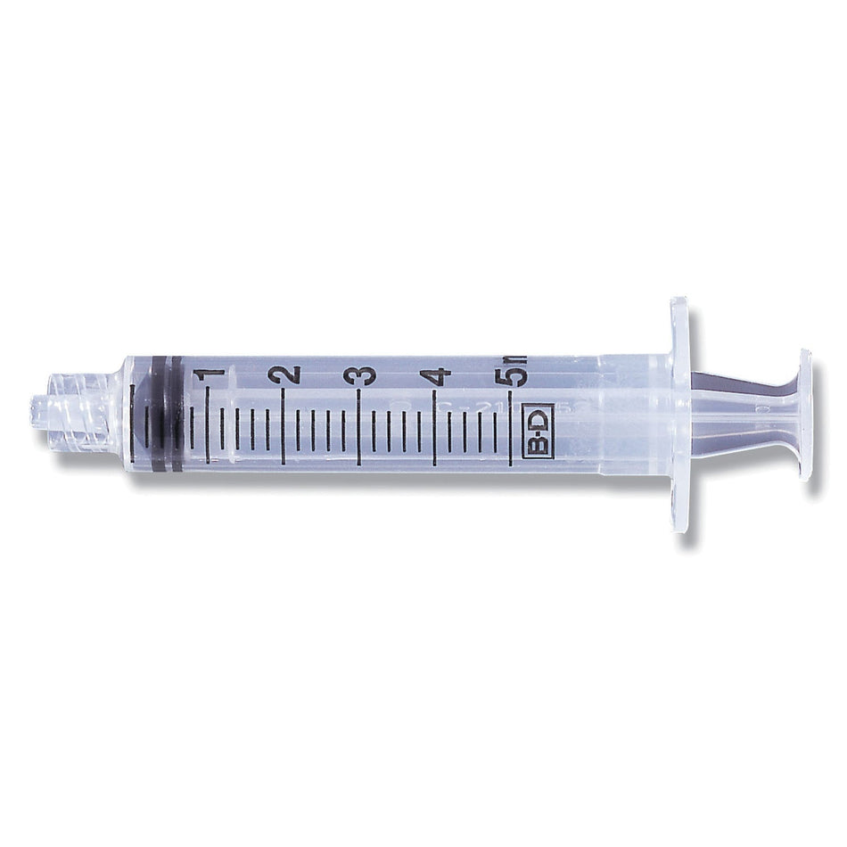 BD 5 ML Syringes & Needles - Syringe Only, Slip Tip