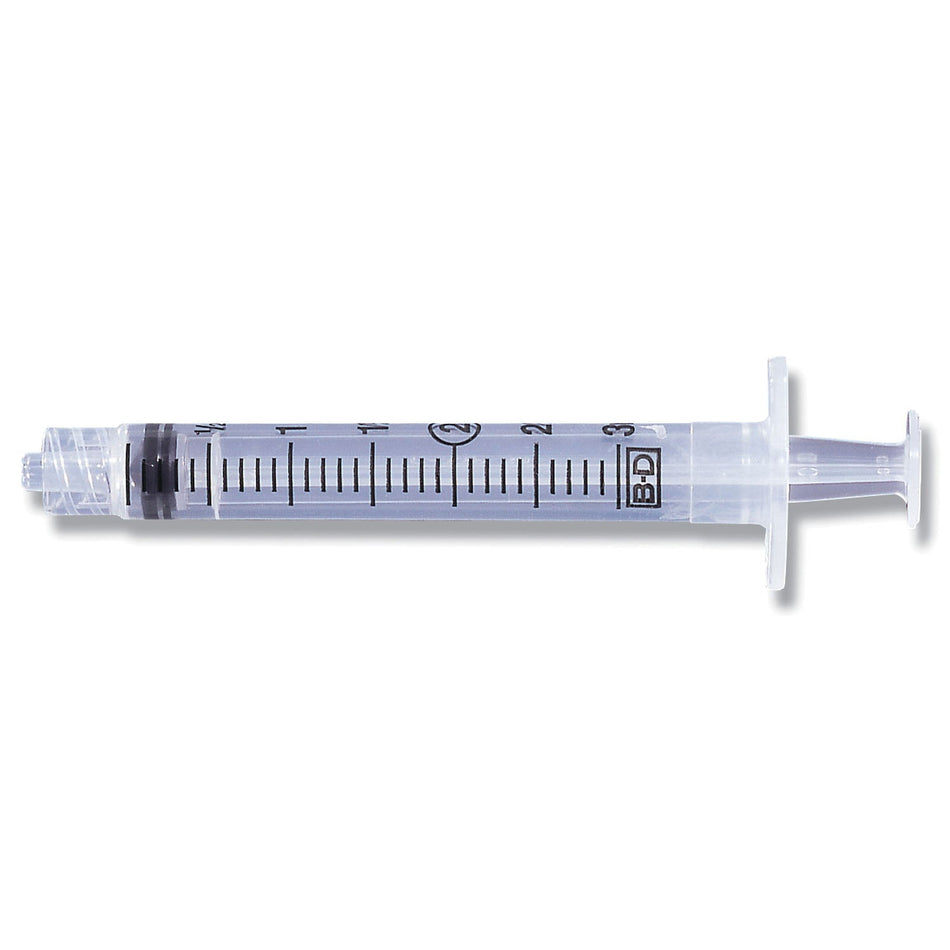 BD 3 ML Syringes & Needles - Syringe Only, Slip Tip