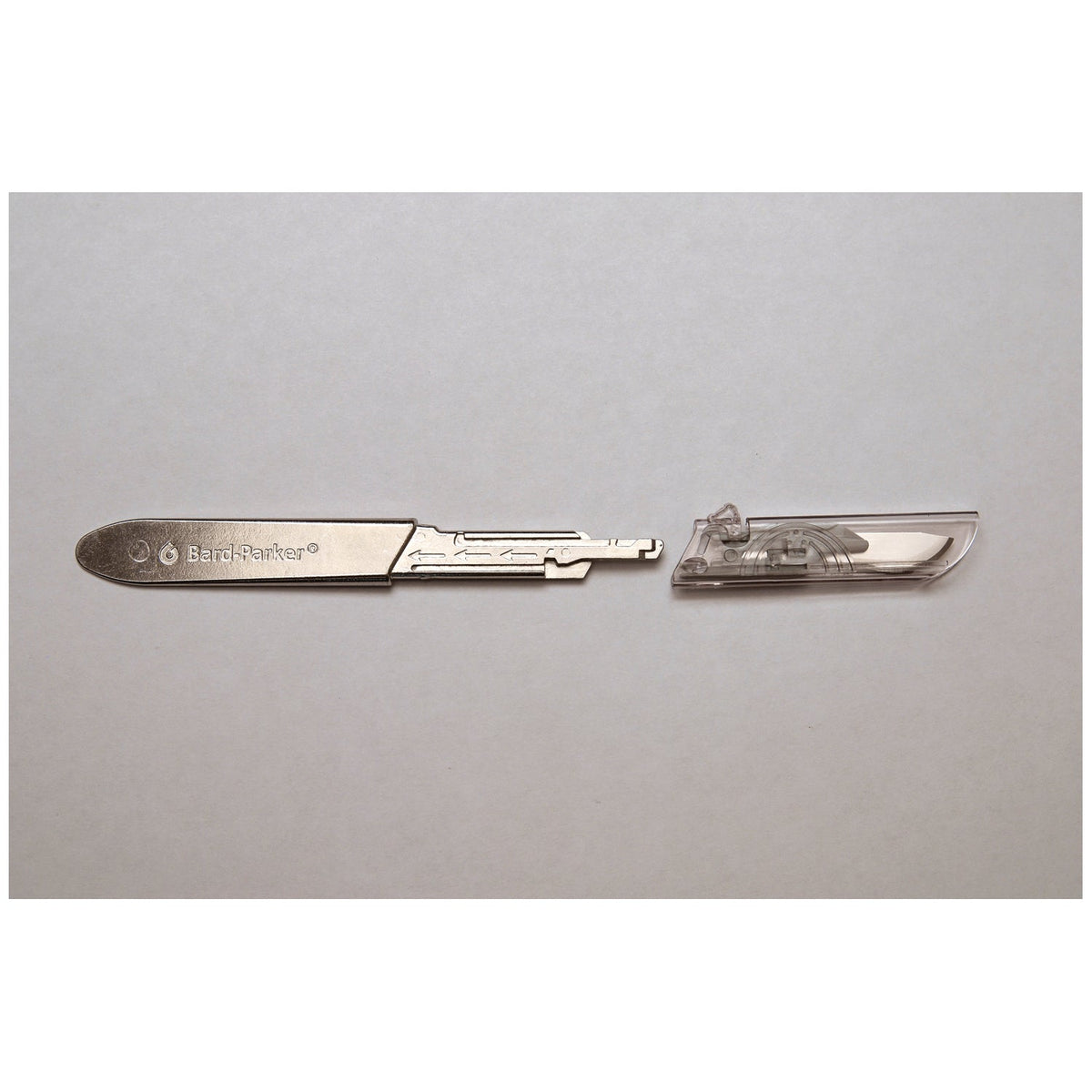 Aspen Surgical Bard-Parker Protected Blade System - Metal Handles (Size 3)