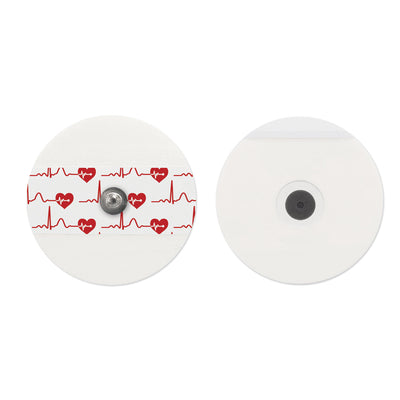 Bio Protech Telectrode ECG Electrodes - PE Foam, Round, Adult