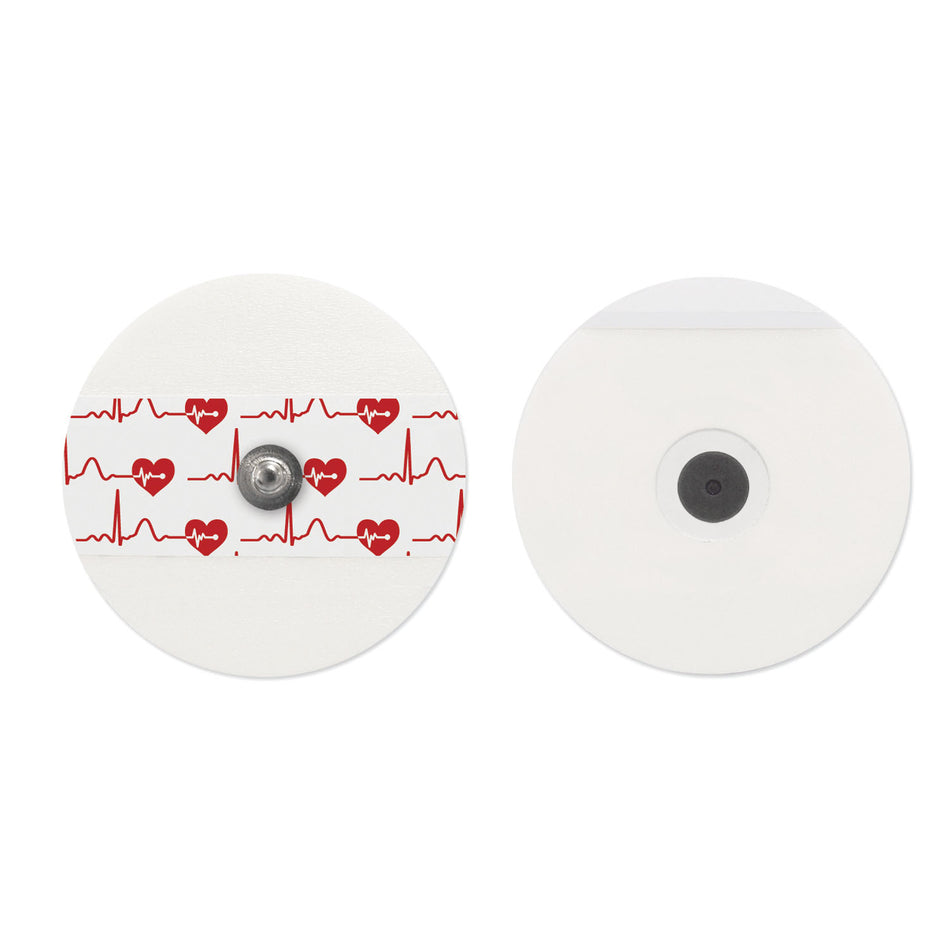 Bio Protech Telectrode ECG Electrodes - PE Foam, Round, Adult