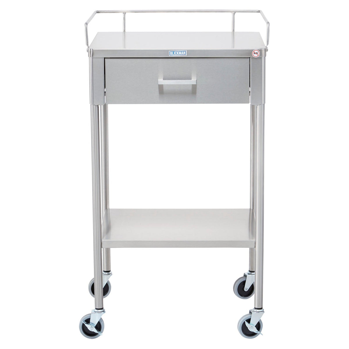 Blickman Crescent Work Tables - H-Brace