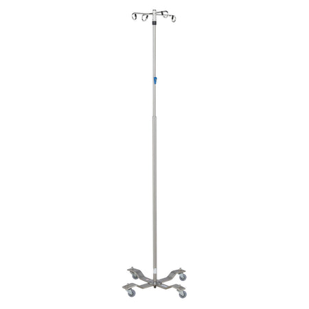 Blickman IV Stands - 4 Hook - Stainless Steel Base - Thumb Operated Slide Lock