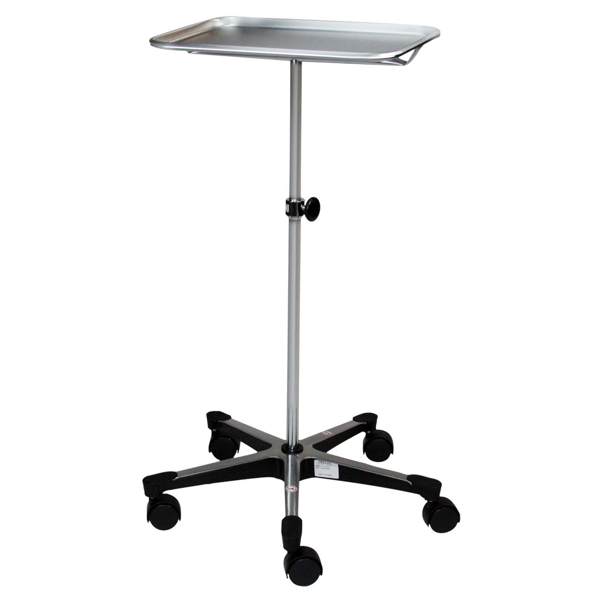 Blickman Mayo Stands - Mobile Instrument Stands, 5 Leg Base
