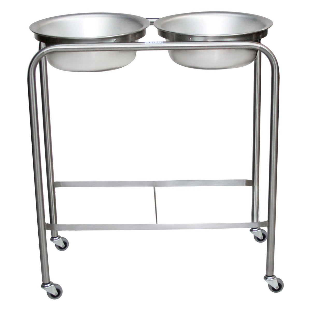 Blickman Solution Stands - Double Basin with H-Brace