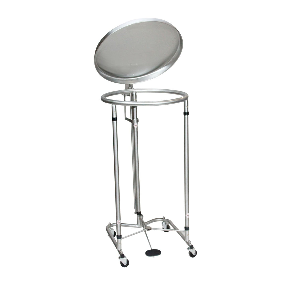 Blickman Hampers - Foot Operated Pneumatic Top Chrome