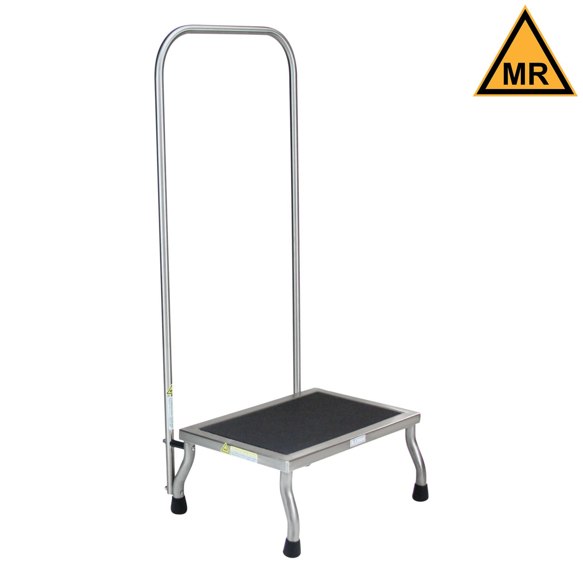Blickman Kent Foot Stools with Handrail - 18" Width