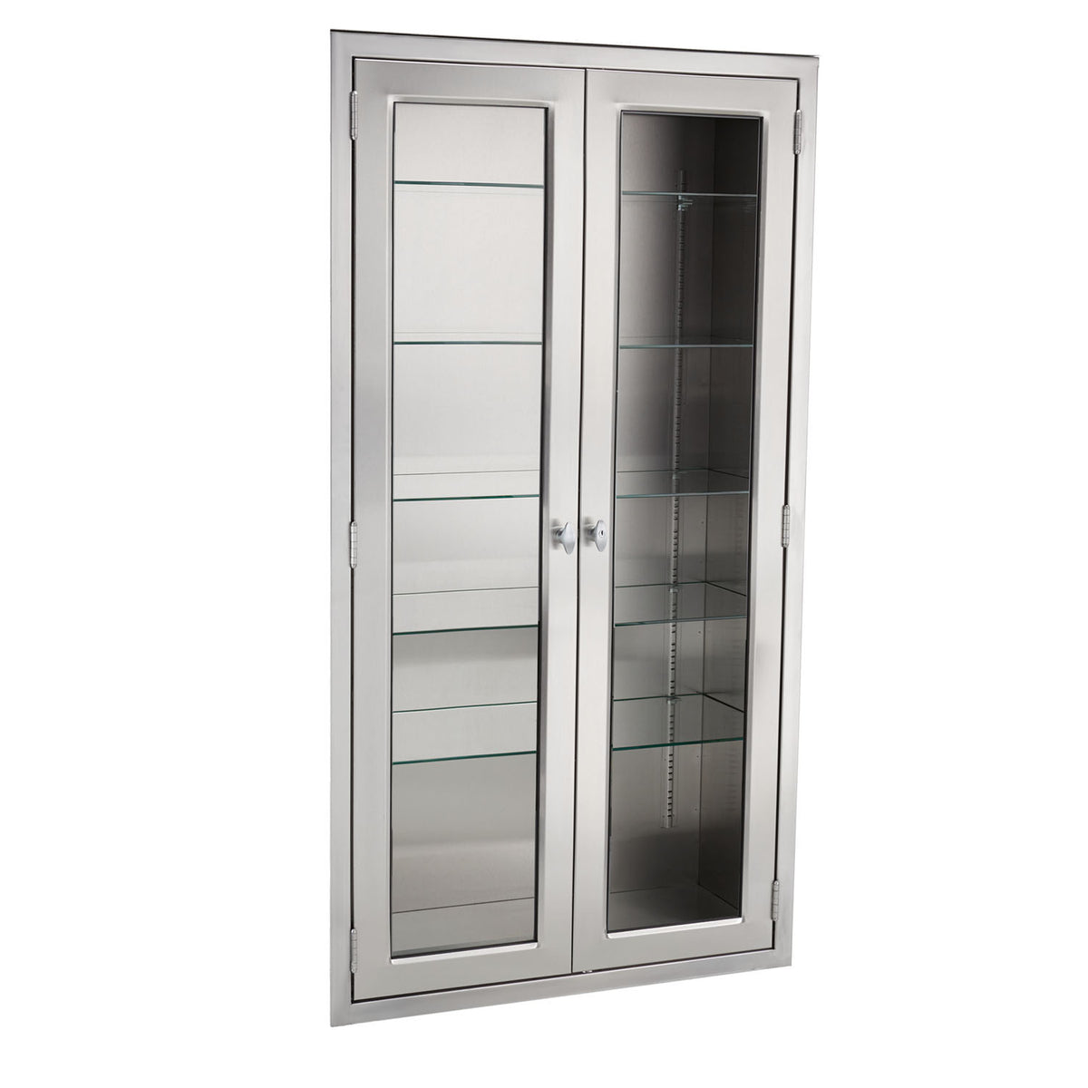 Blickman Equipment & Supplies Cabinets - Glass Door, Stainless Steel Shelves – image 2