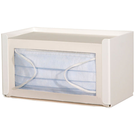 Marketlab Bowman Face Mask Dispensers - Earloop Style - White Powder Coated Steel