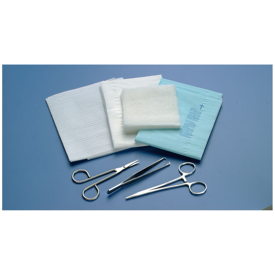 Busse Minor Laceration Tray with Instruments