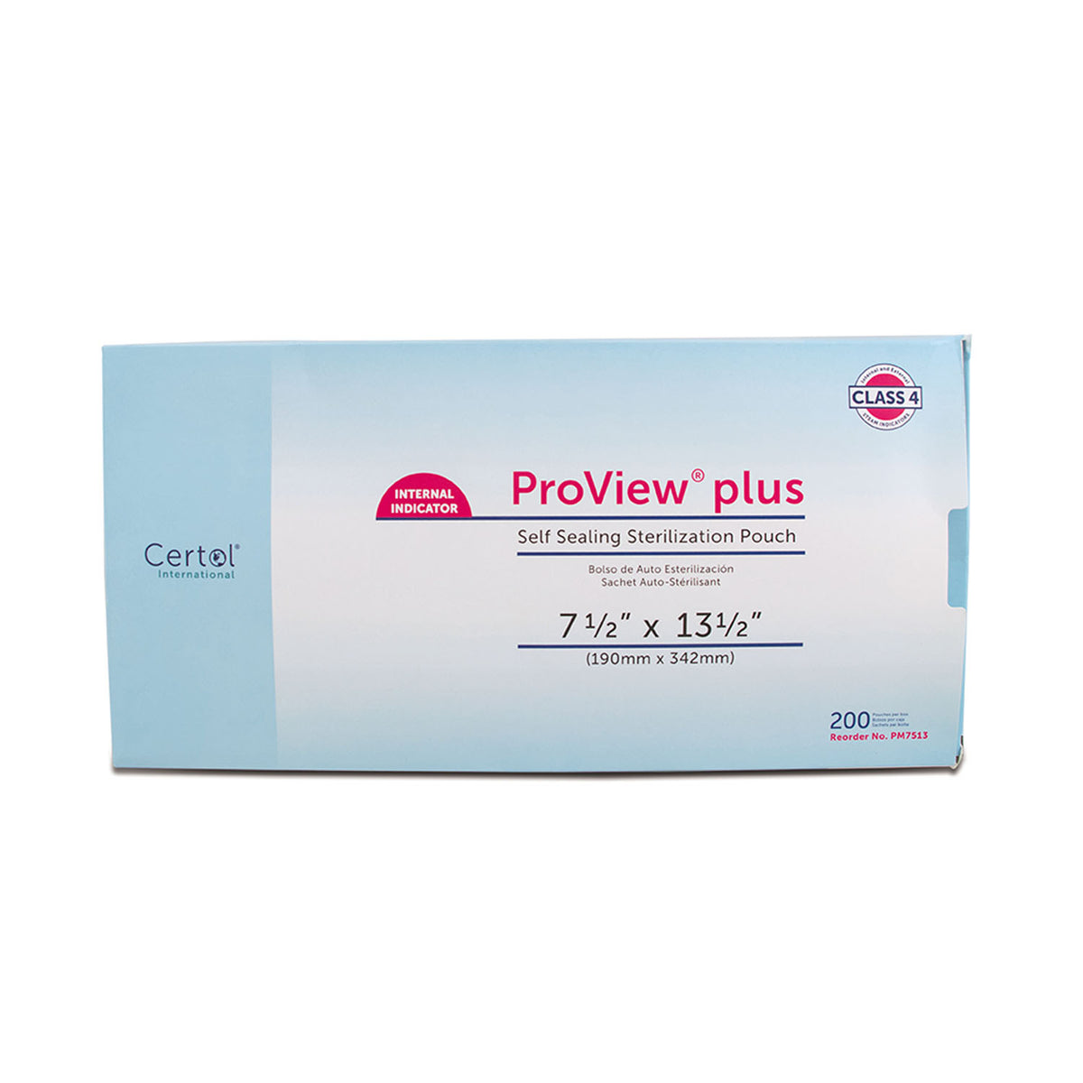 Certol Proview Plus Self Seal Sterilization Cassette Pouches – image 2
