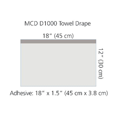 Cardinal Health Specialty Procedure Drapes - Towel Drape