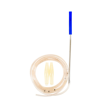 Cardinal Health Jackson-Pratt Silicone and PVC Round Drains & Silicone T-Tube Drains - With Trocar, Center Perforation