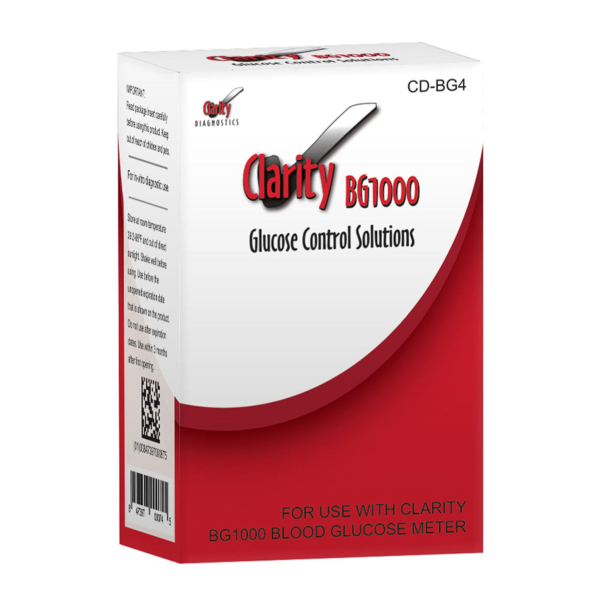Clarity Diagnostics Glucose - BG1000 Controls Set