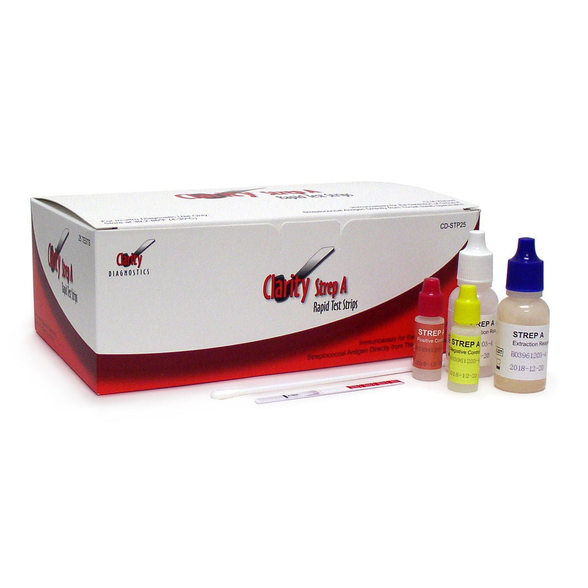Clarity Diagnostics Infectious Disease - Strep a Strip Foil Pack