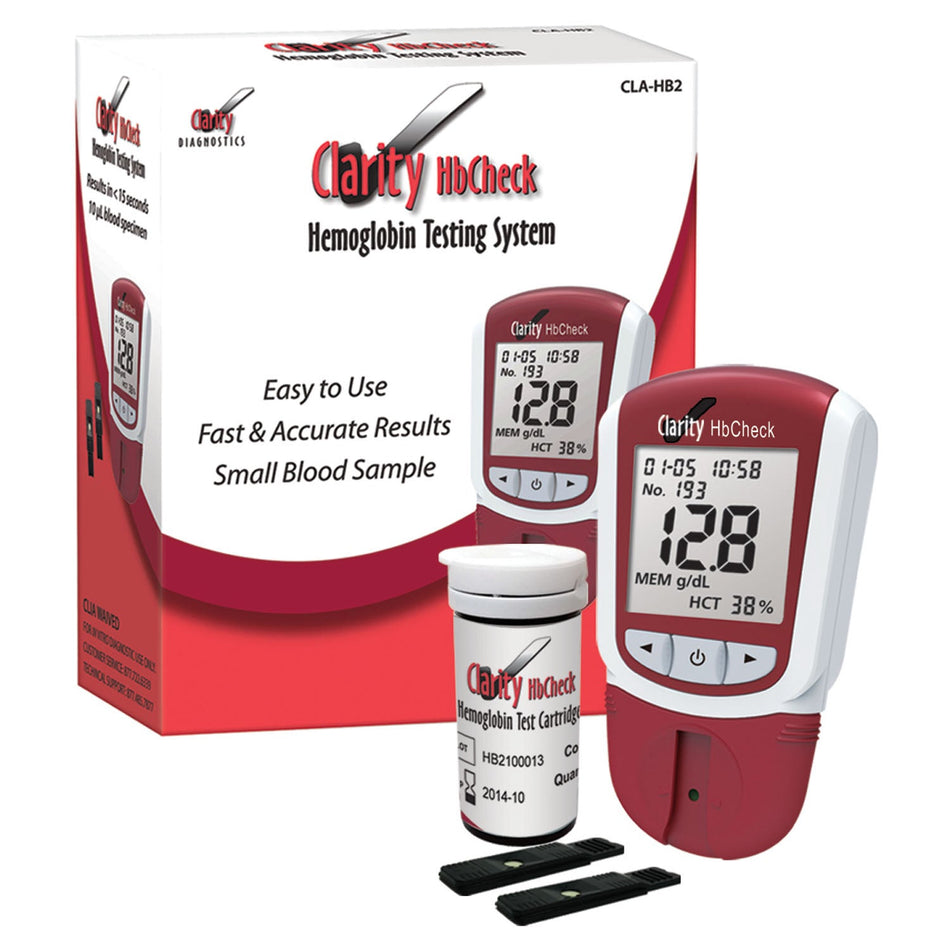 Clarity Diagnostics Hemoglobin - HbCheck Meter