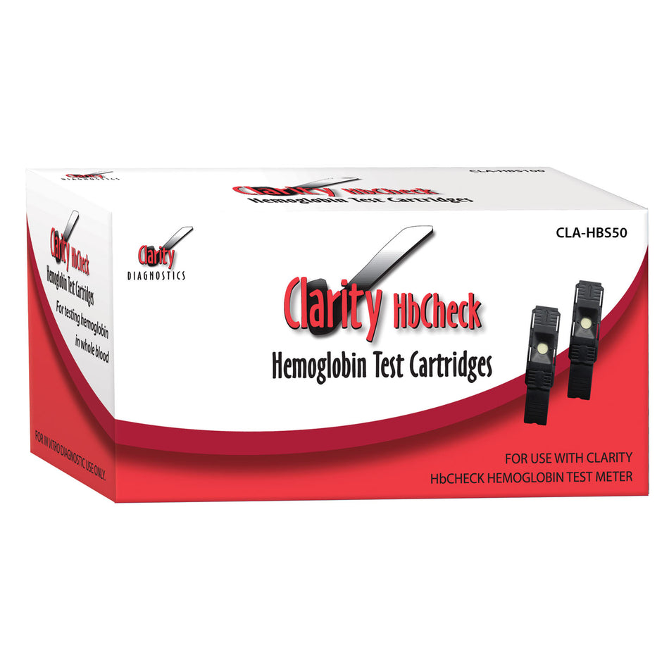 Clarity Diagnostics Hemoglobin - HbCheck Strips