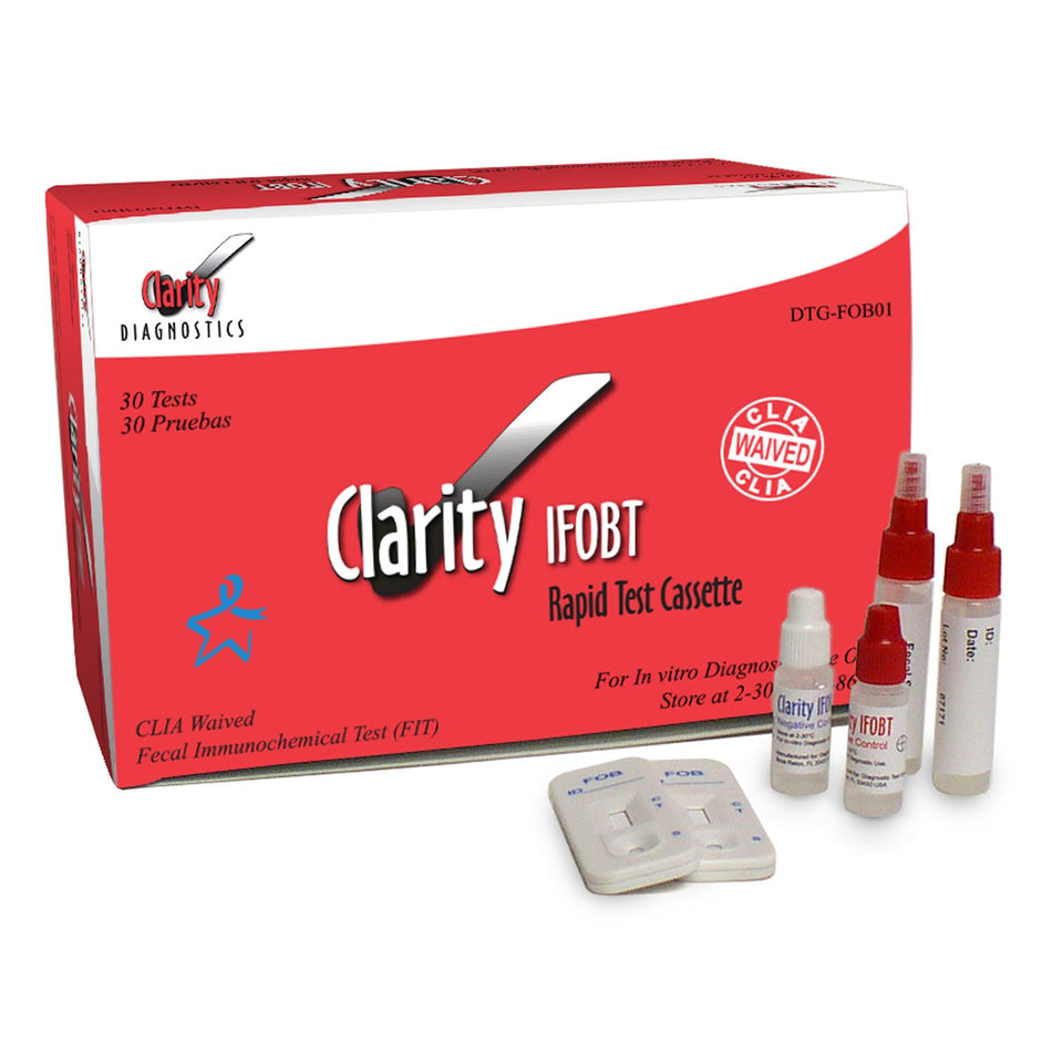 Clarity Diagnostics Fecal Occult Blood Test Kit