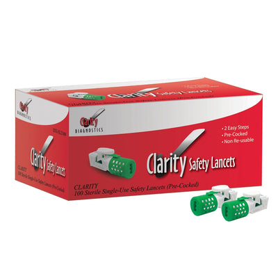 Clarity Diagnostics Glucose - Safety Lancets