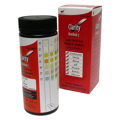 Clarity Diagnostics Urinalysis - Urocheck Strips 7