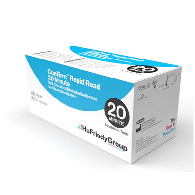 Crosstex Confirmtm Rapid Read 20-Minute System - Steam Biological Indicators