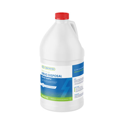 C2R Global RX Destroyer Bottles - Liquid Meds Only Formula (64 oz Bottles)