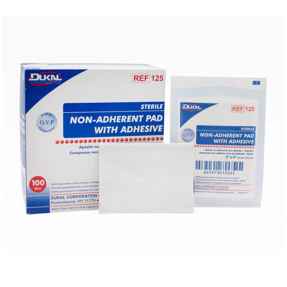 Dukal Non-Adherent Pad Dressing with Adhesive – image 2