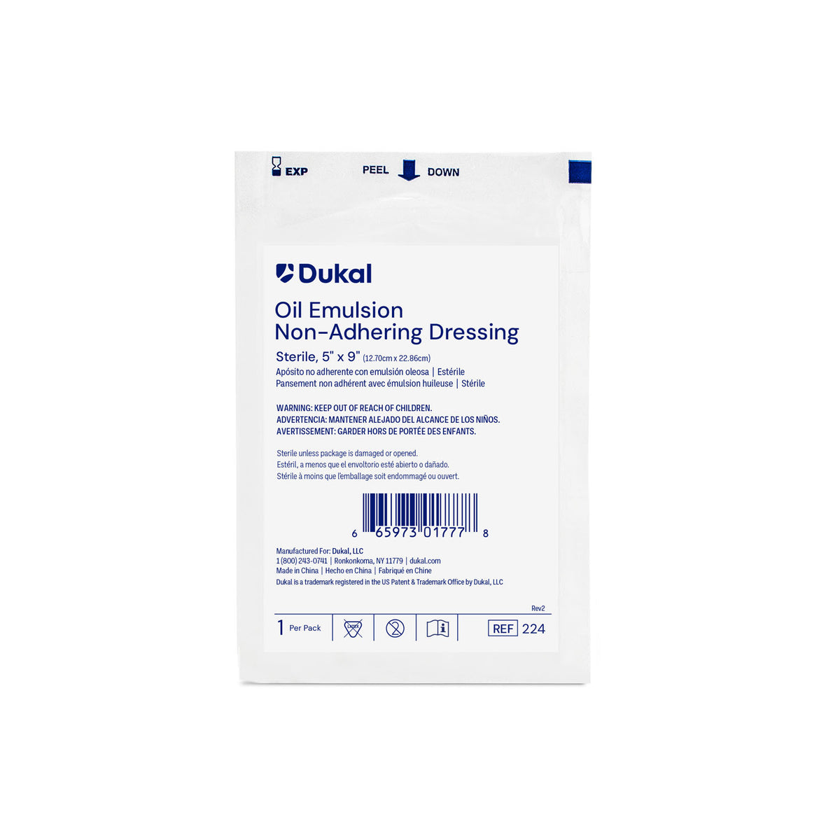 Dukal Alba Permeable Non-Adhering Dressings - 1/PK – image 4