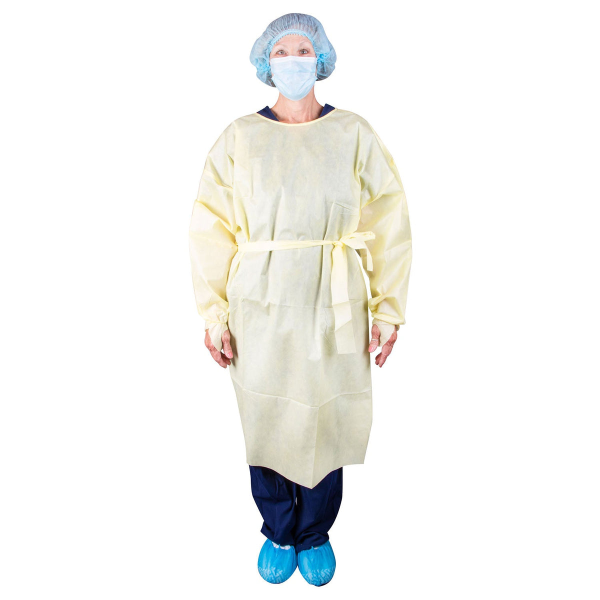 Dukal Isolation Gowns - Aami Level 2 - Over-the-Head (Universal)