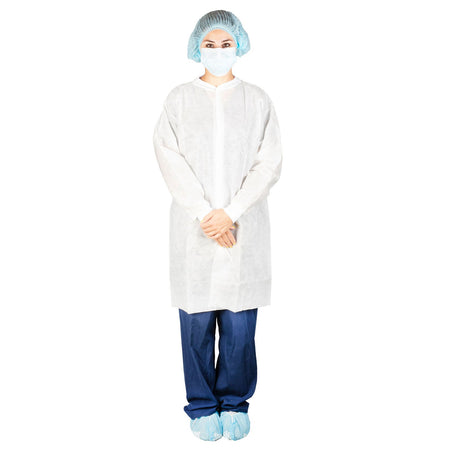 Dukal Disposable Non-Sterile Lab Coat