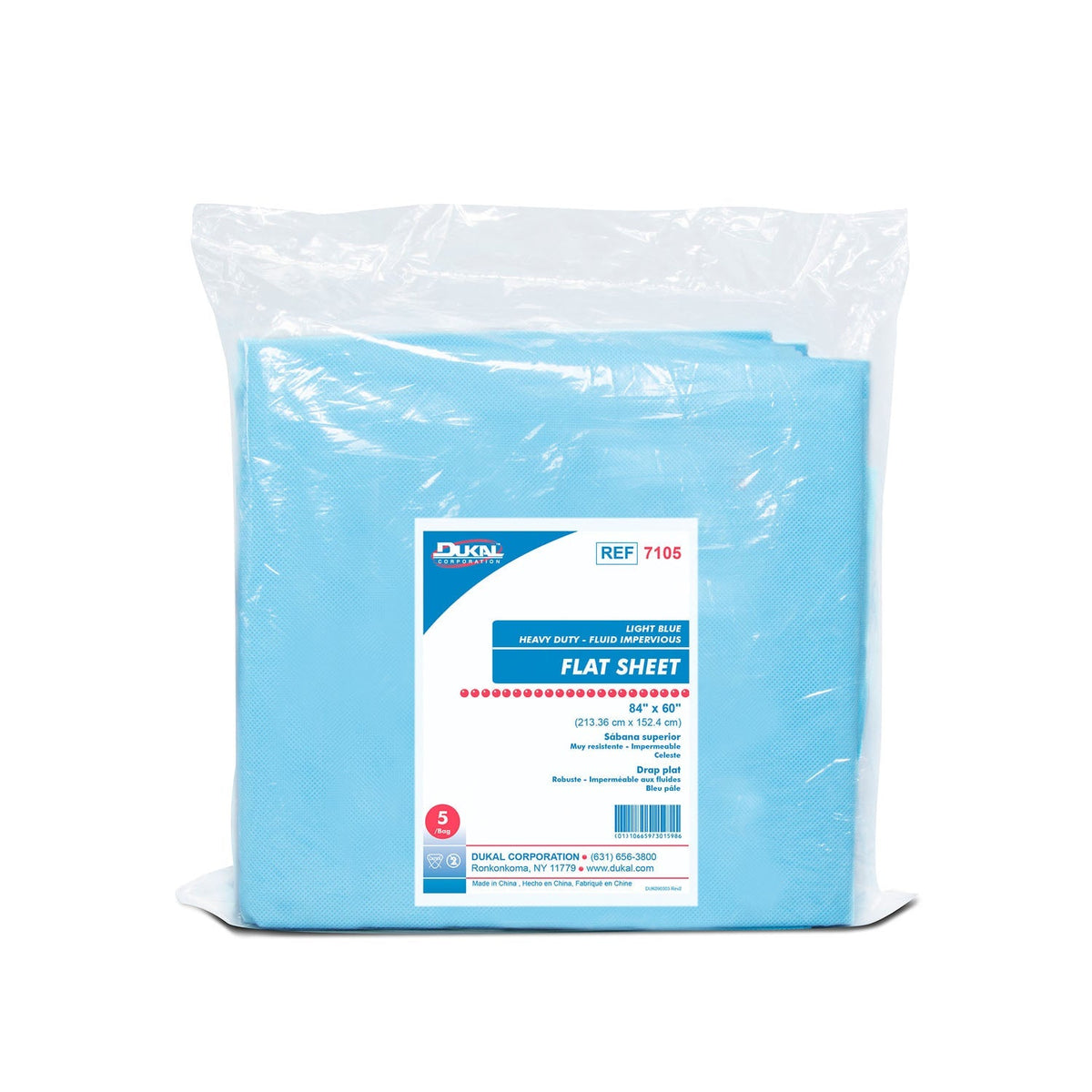 Dukal Disposable Linens - Fitted Sheets, Extra Heavy Duty Fluid Resistant